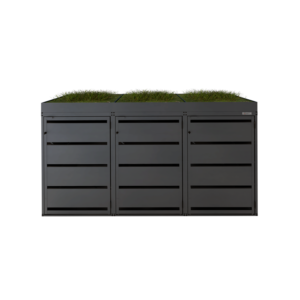 Zabudowa kosza z kwietnikiem 120L 3-modułowa