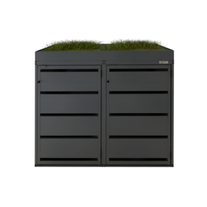 Zabudowa kosza z kwietnikiem 120L 2-modułowa