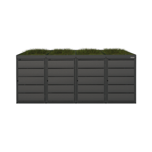 Zabudowa kosza z kwietnikiem 240L 4-modułowa