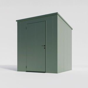 Domek narzędziowy ogrodowy zielony RAL6020