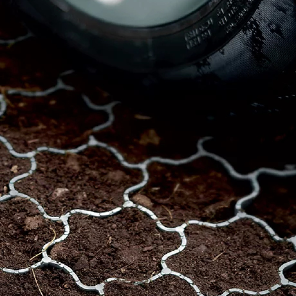 Kratka parkingowa 60x40cm. Wysokość 3,3cm. Kratka do zasypywania. Kratka podjazdowa, trawnikowa. Zasypana