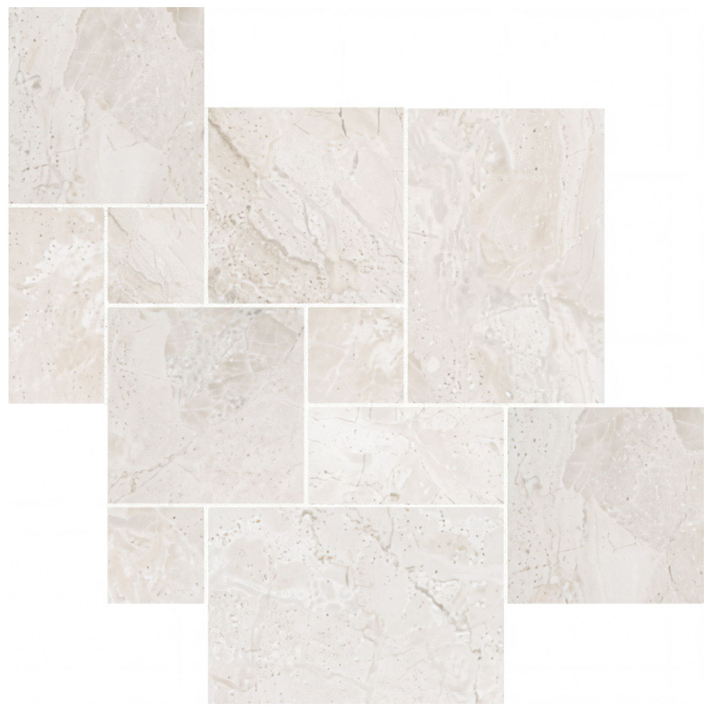 Marmur Queen Beige French Pattern 0,742m2 x 1,2cm