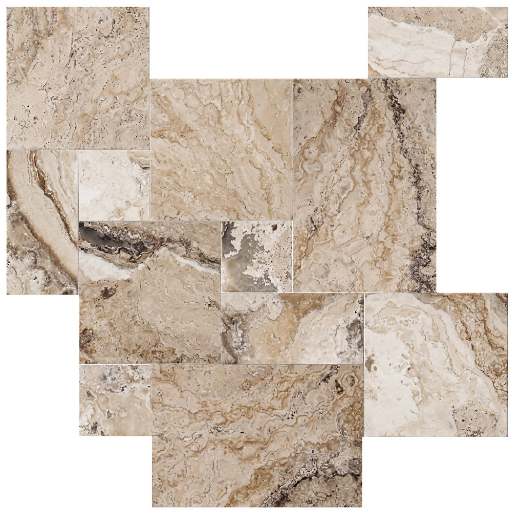 Trawertyn Philadelphia French Pattern 0,742m2 x 1,2cm